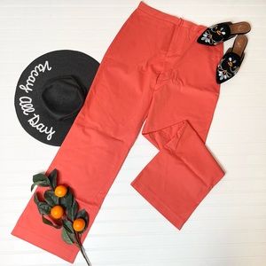 Natori Chi Coral Cotton Twill Trouser Pants